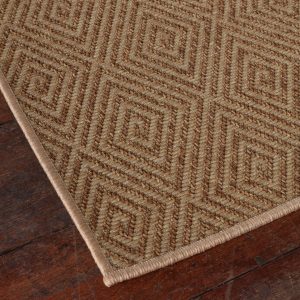 tunisia burnt umber indoor outdoor rug
