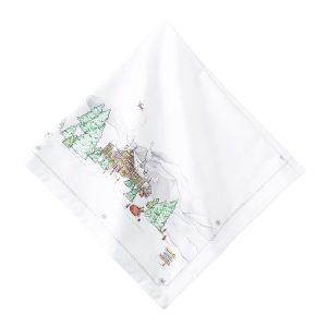Berry & Thread North Pole Napkins, Set of 4