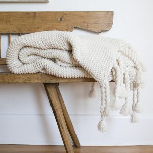 decorative throw for bedding