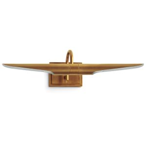 gold sconce picture light