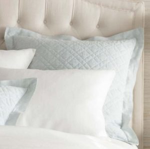 Washed Linen Quilted Sham