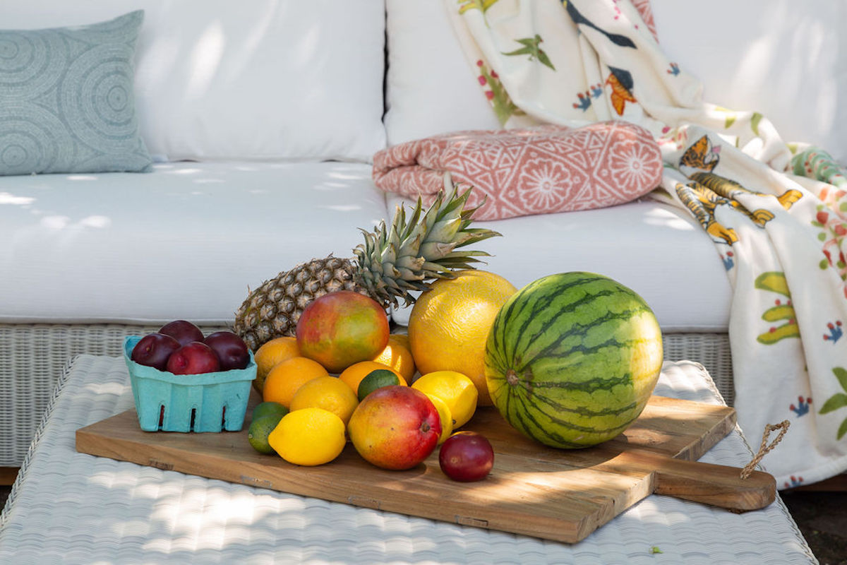 Fruit Board Outdoor Table