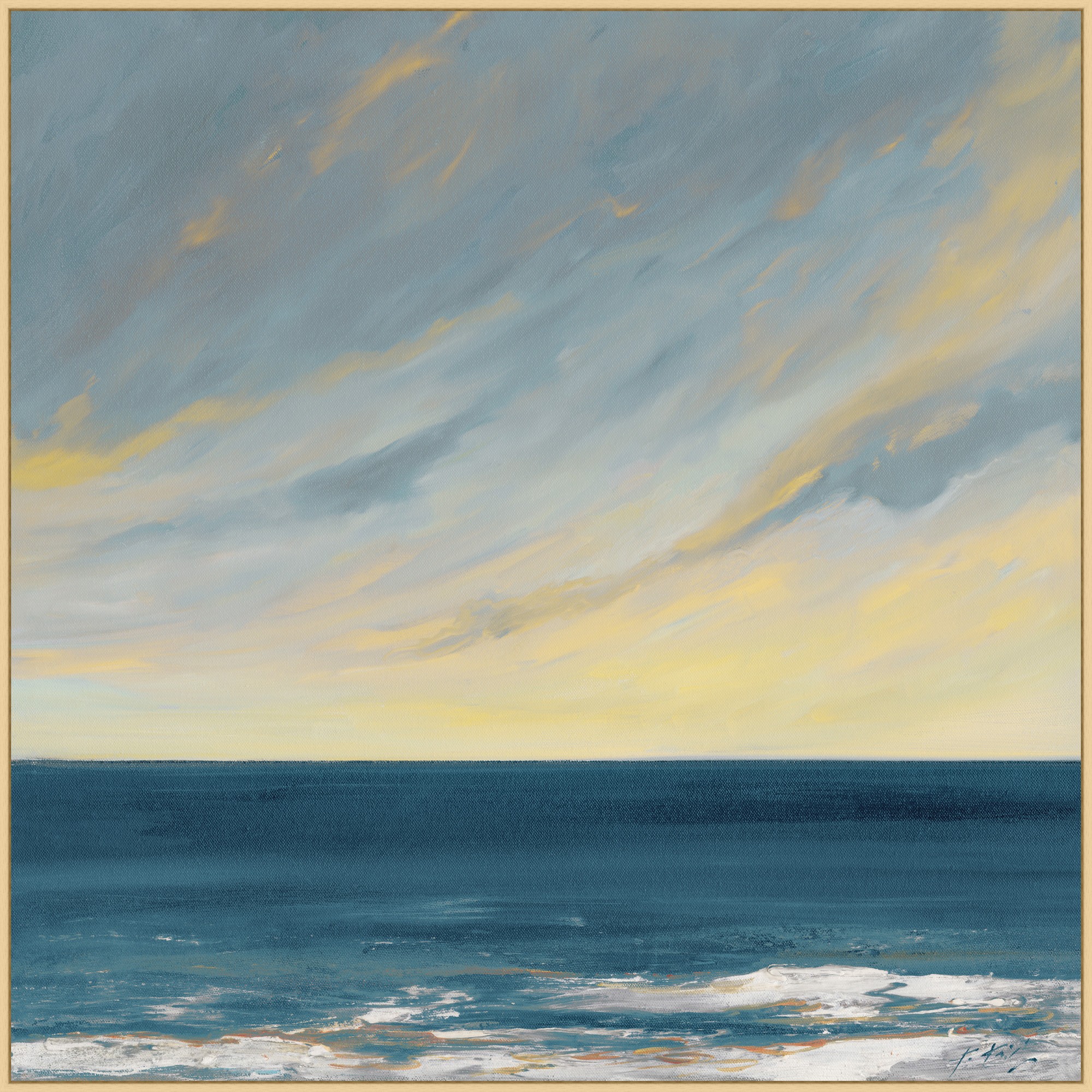 Painting of the ocean
