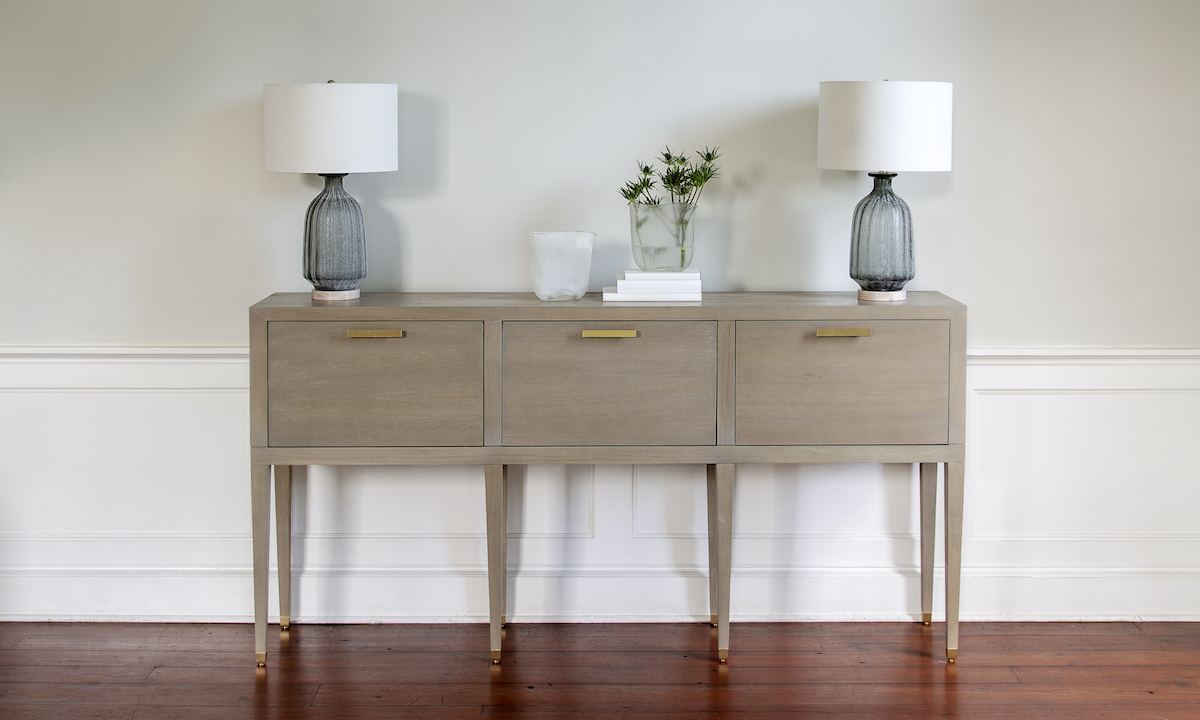 Entryway Table and Decor