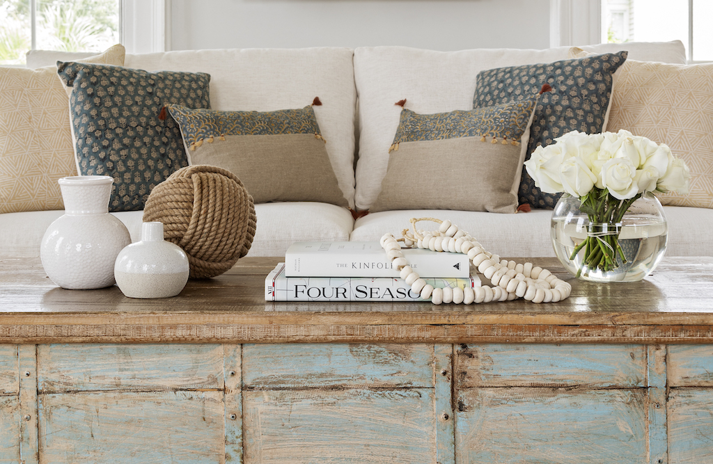 How to Arrange Stacked Coffee Table Books Beautifully 