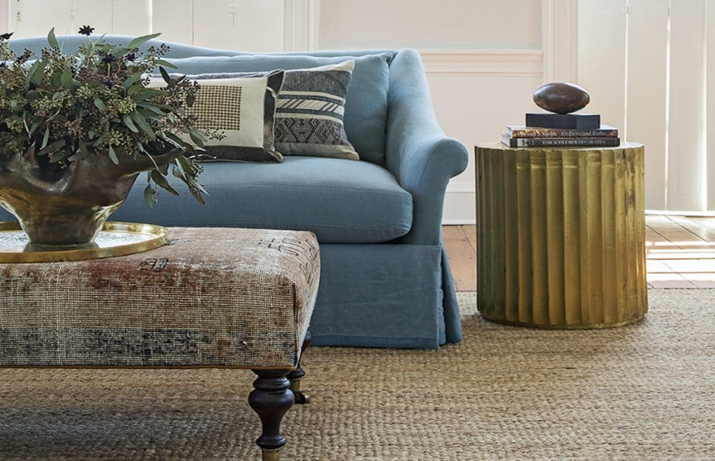 Natural fiber rug