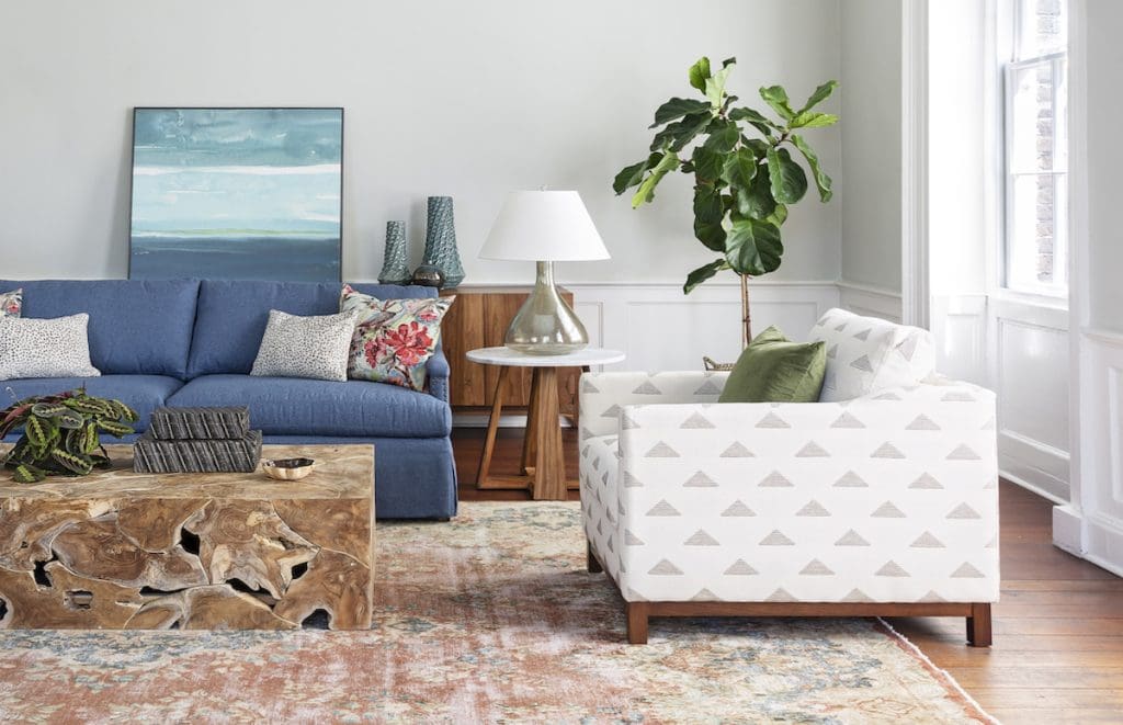 Coastal Living Room decor
