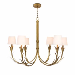 River Reed chandelier, home lighting and decor
