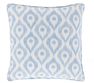 Indie Blue Outdoor Pillow