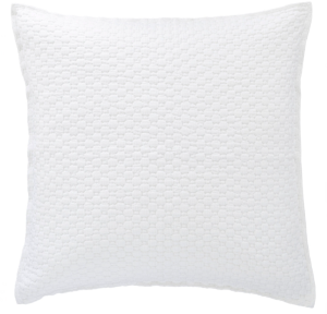 textured white pillow
