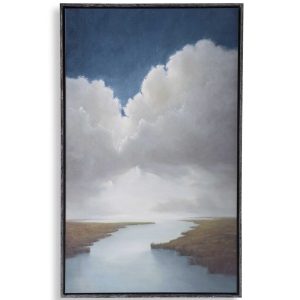 painting by Houck of the low country