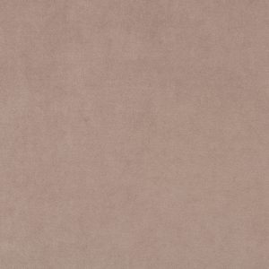 Close-up of soft, plush neutral rose velvet fabric texture.