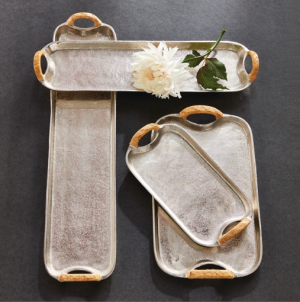 silver tabletop piece