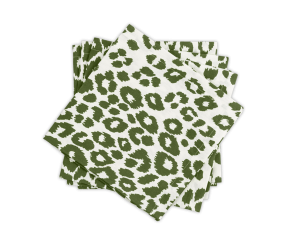 Iconic Leopard Napkin, Set of 4