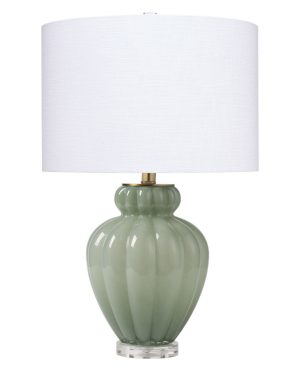 Agnes Table Lamp, green home lighting and decor piece