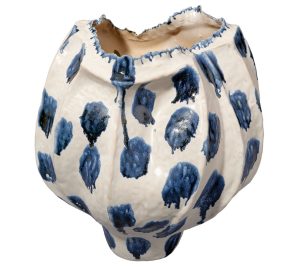 Monet wide vase, decorative object from Charleston furniture store