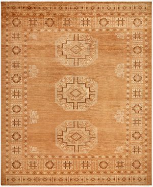 Mirage Handmade rug, tan and brown natural rug pattern