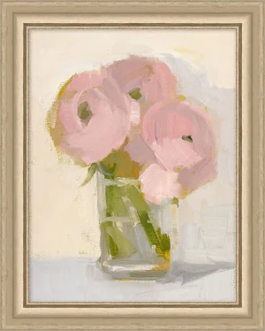 a pink bouquet is done in a soft palette perfect for delicate Charleston home decor.
