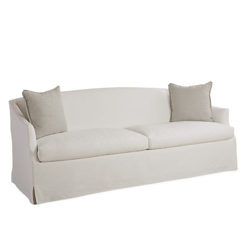 Hartley Slipcovered Sofa. Custom seating mount pleasant sc.