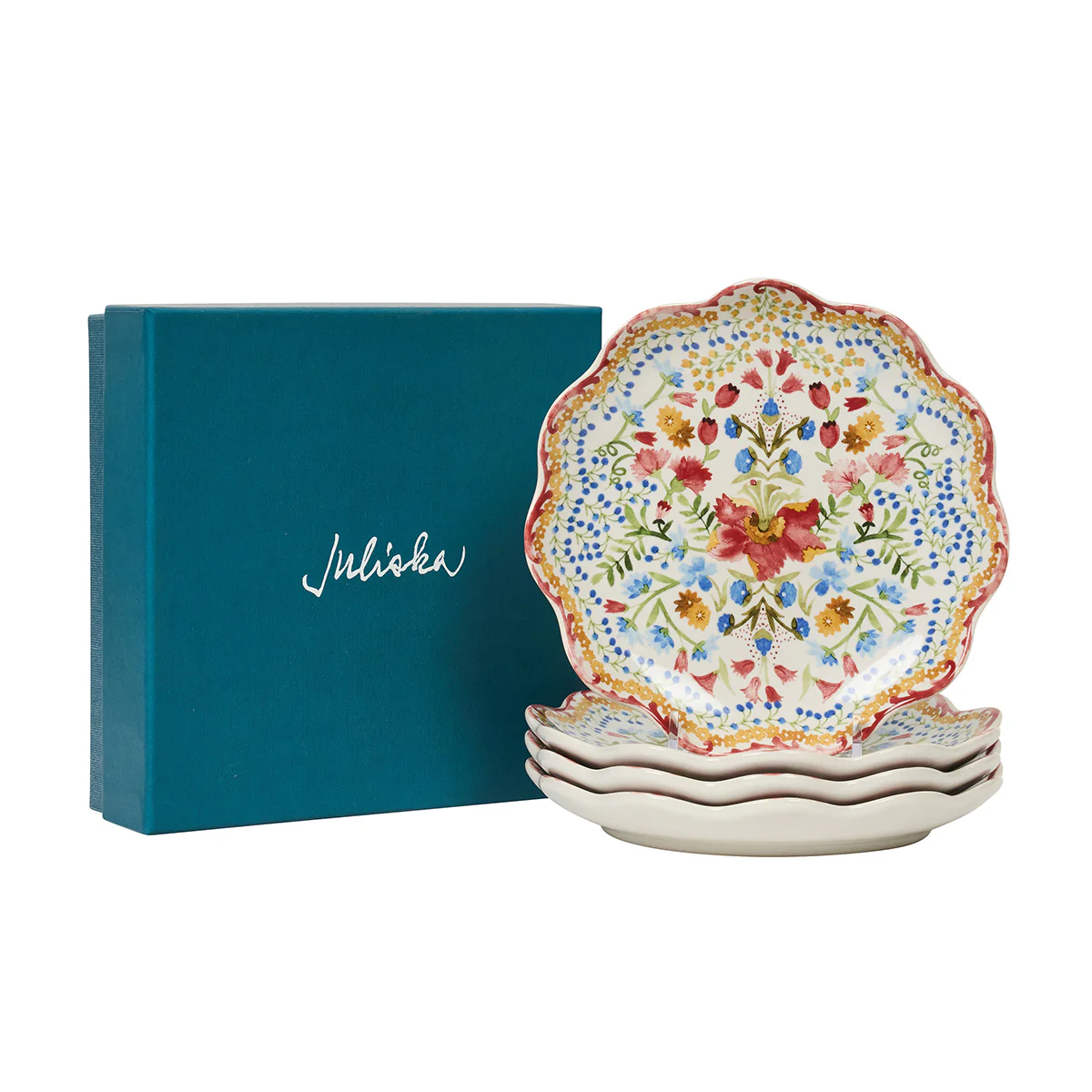 Sofia Set of 4 Side/Cocktail Plates - Image 4
