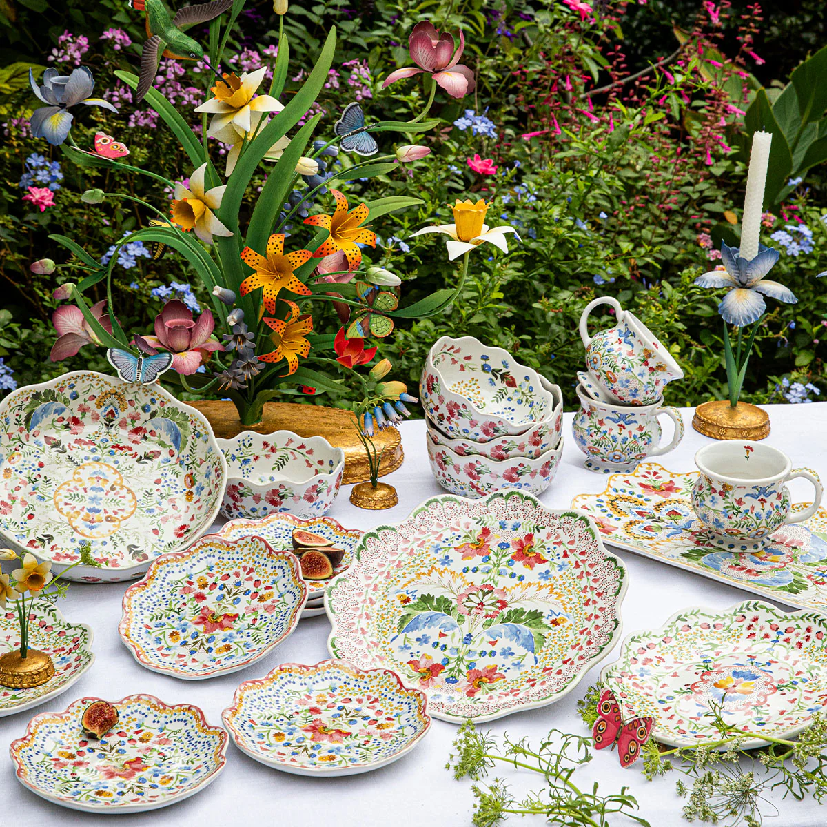 Sofia Set of 4 Side/Cocktail Plates - Image 3