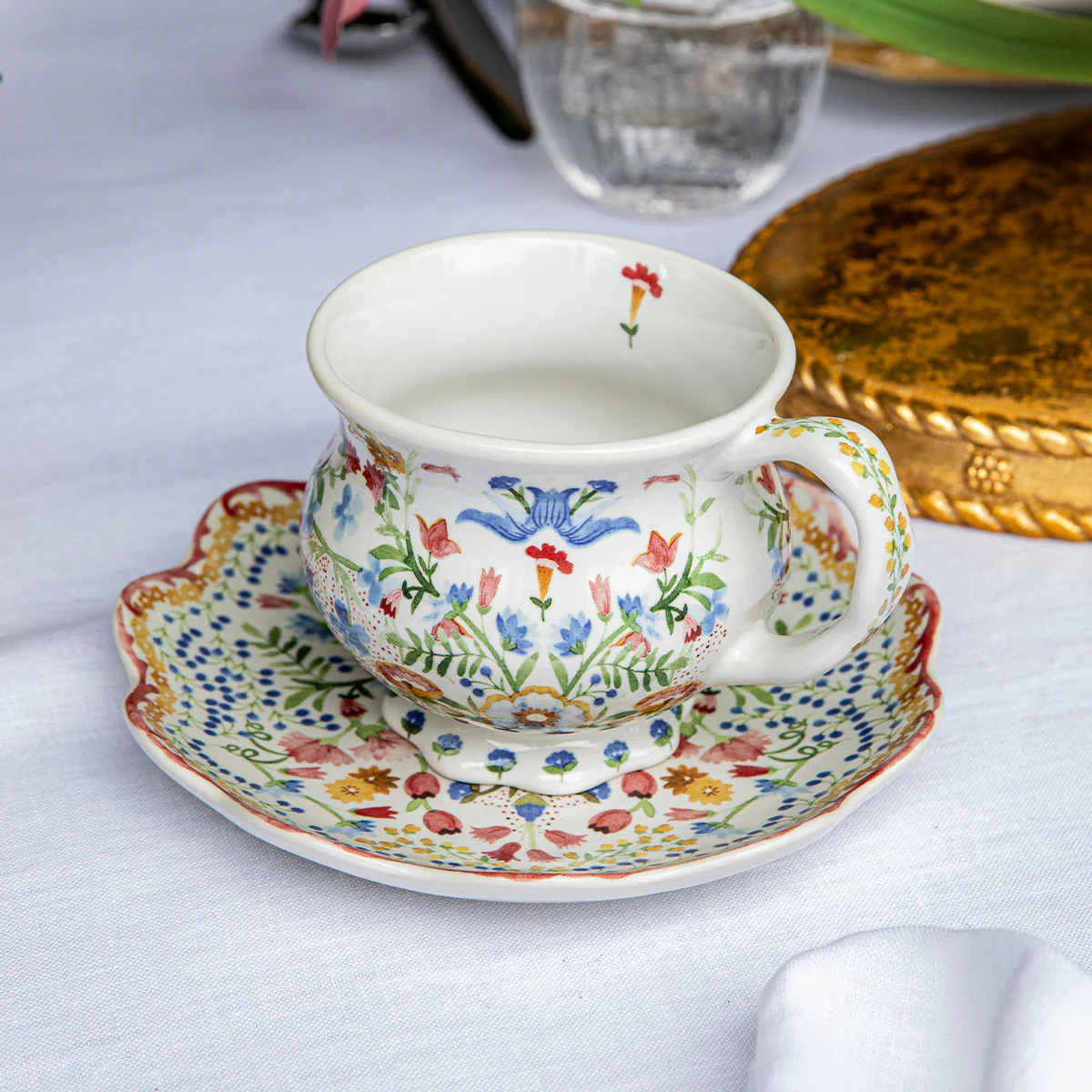 Sofia Set of 4 Side/Cocktail Plates - Image 2