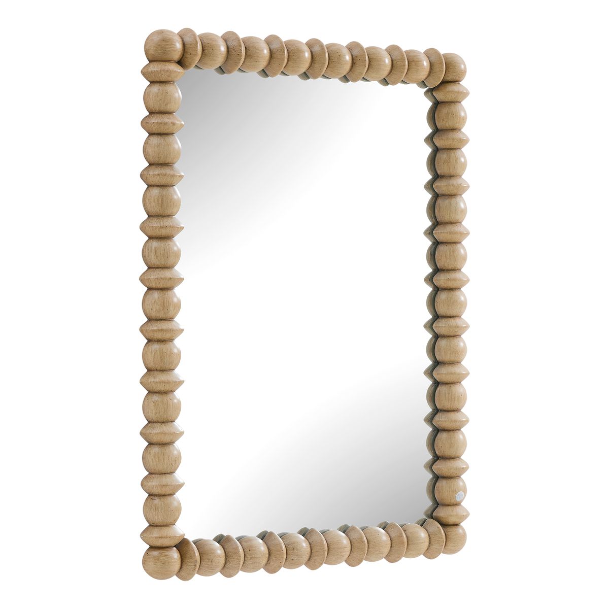 rectangle mirror, spindle design, sold by GDC Home in Charleston, SC