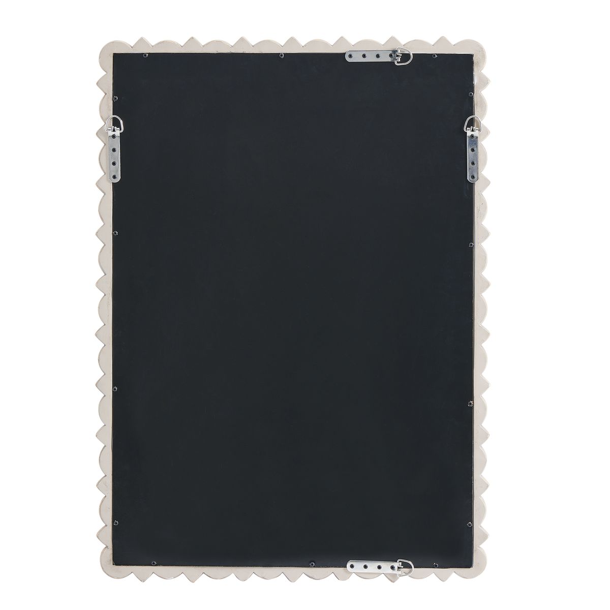 back of rectangle mirror, sold by GDC Home in Charleston, SC