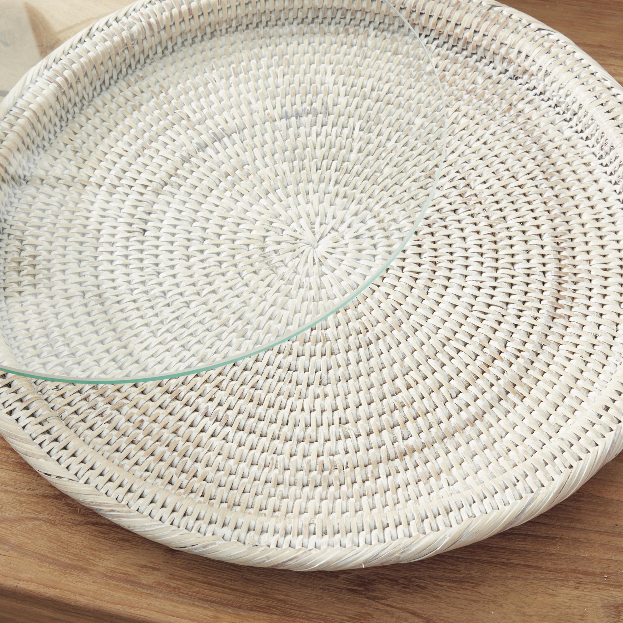 Burma Rattan Serving Platter - Image 4