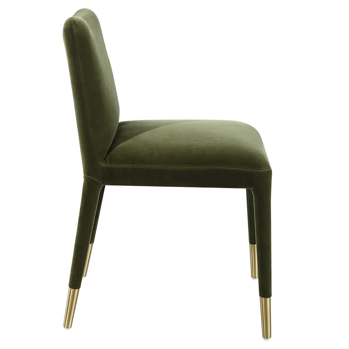 Conifer Velvet Pair of Dining Chairs - Image 2