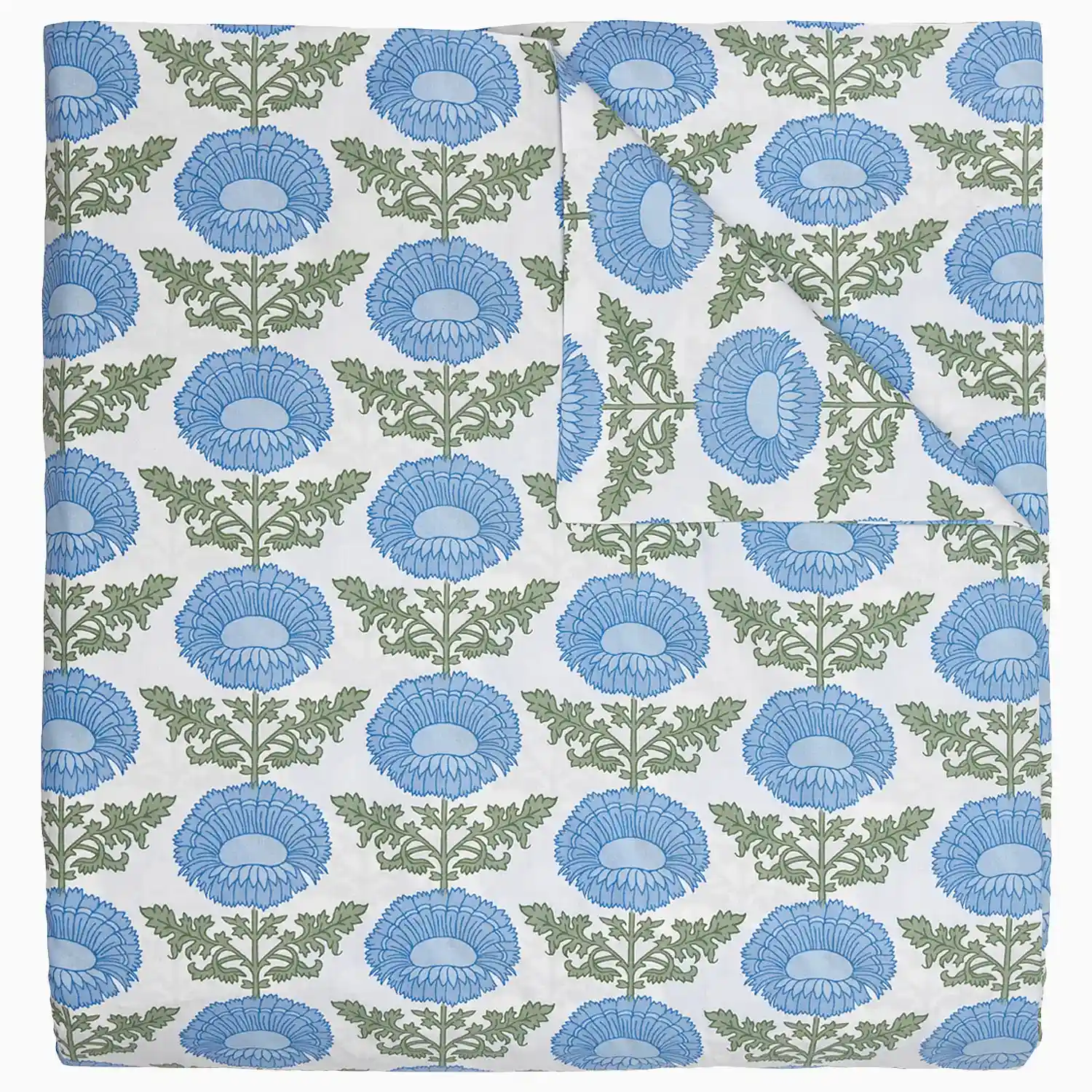 Kaavia Light Indigo Organic Duvet