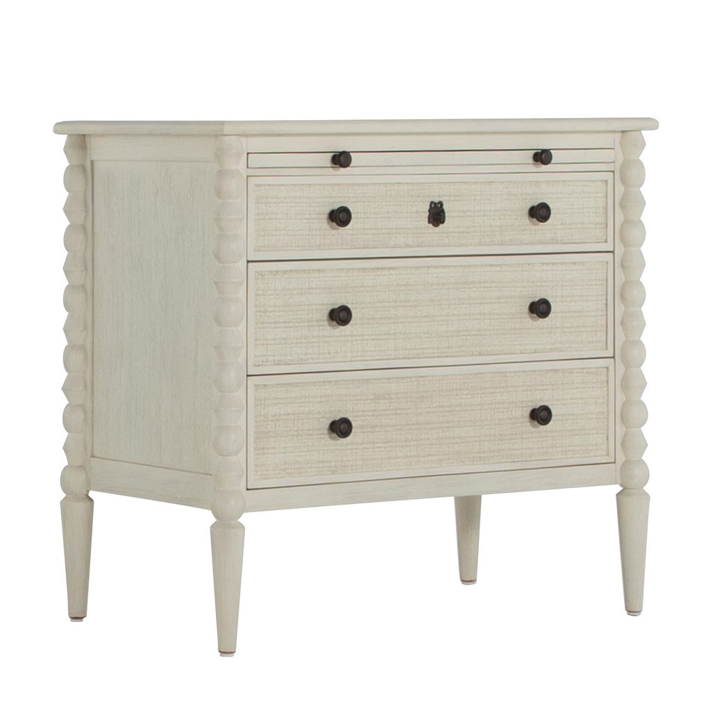 target white dresser Modern 4 Drawer Pure free solid pine wood and aspen wood and non Jennifer Chest - GDC Home