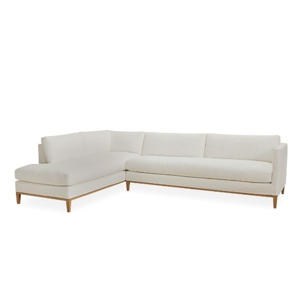 A sectional sofa style, with customizable upholstery by Charleston furniture store GDC Home