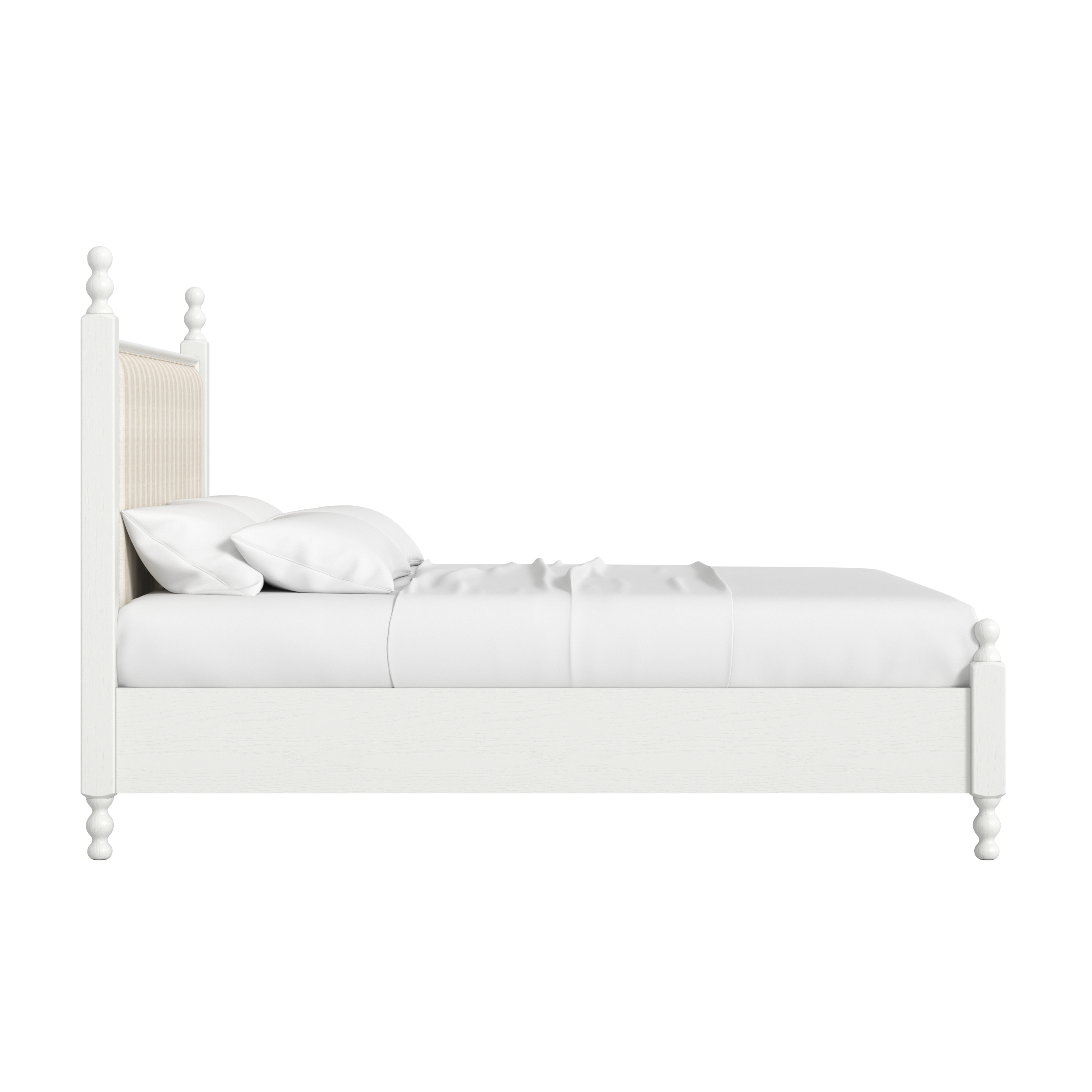 Haven Upholstered Finial Bed - Image 6