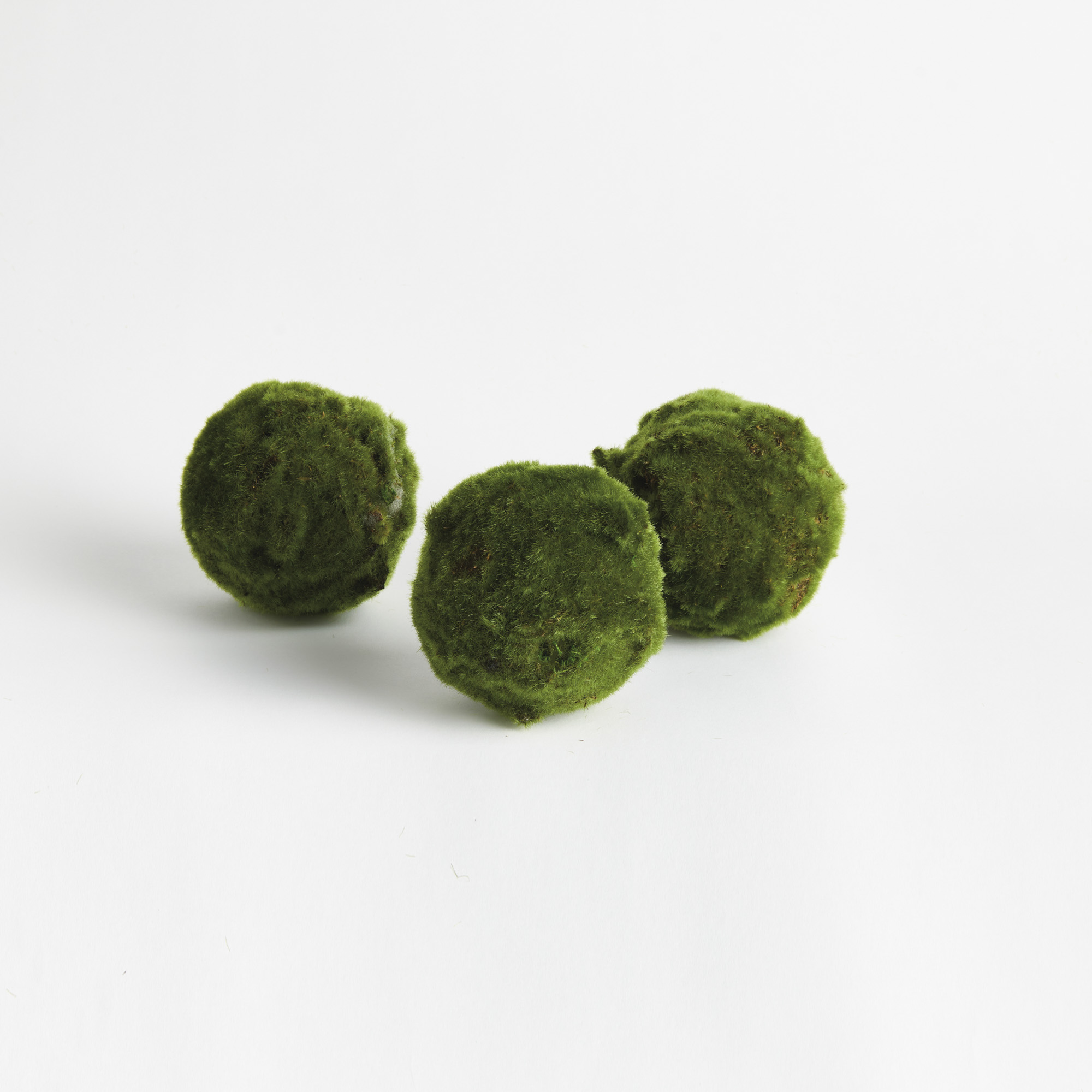 Moss Orbs, Set of 3