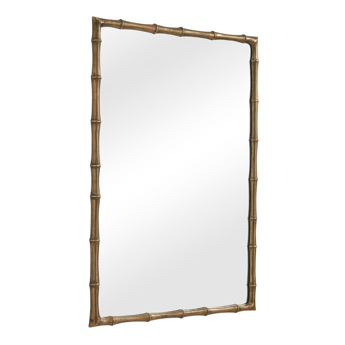 Brass Bamboo Mirror - Image 4