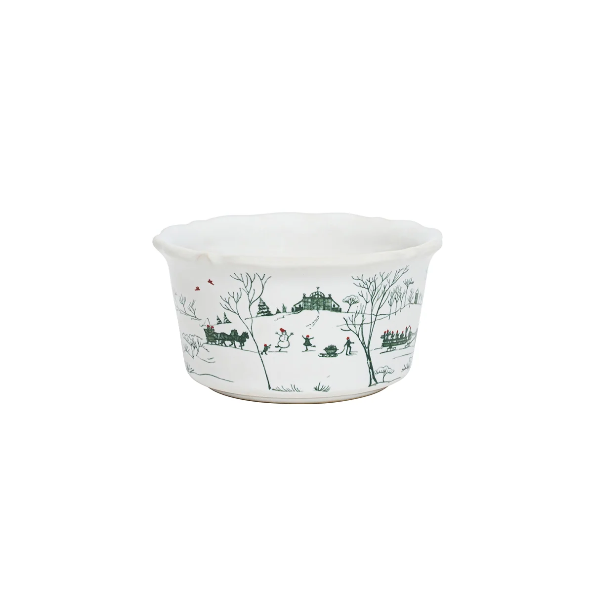Country Estate Winter Frolic Ramekin - Image 5