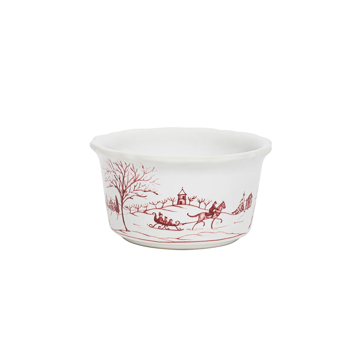 Country Estate Winter Frolic Ramekin - Image 6