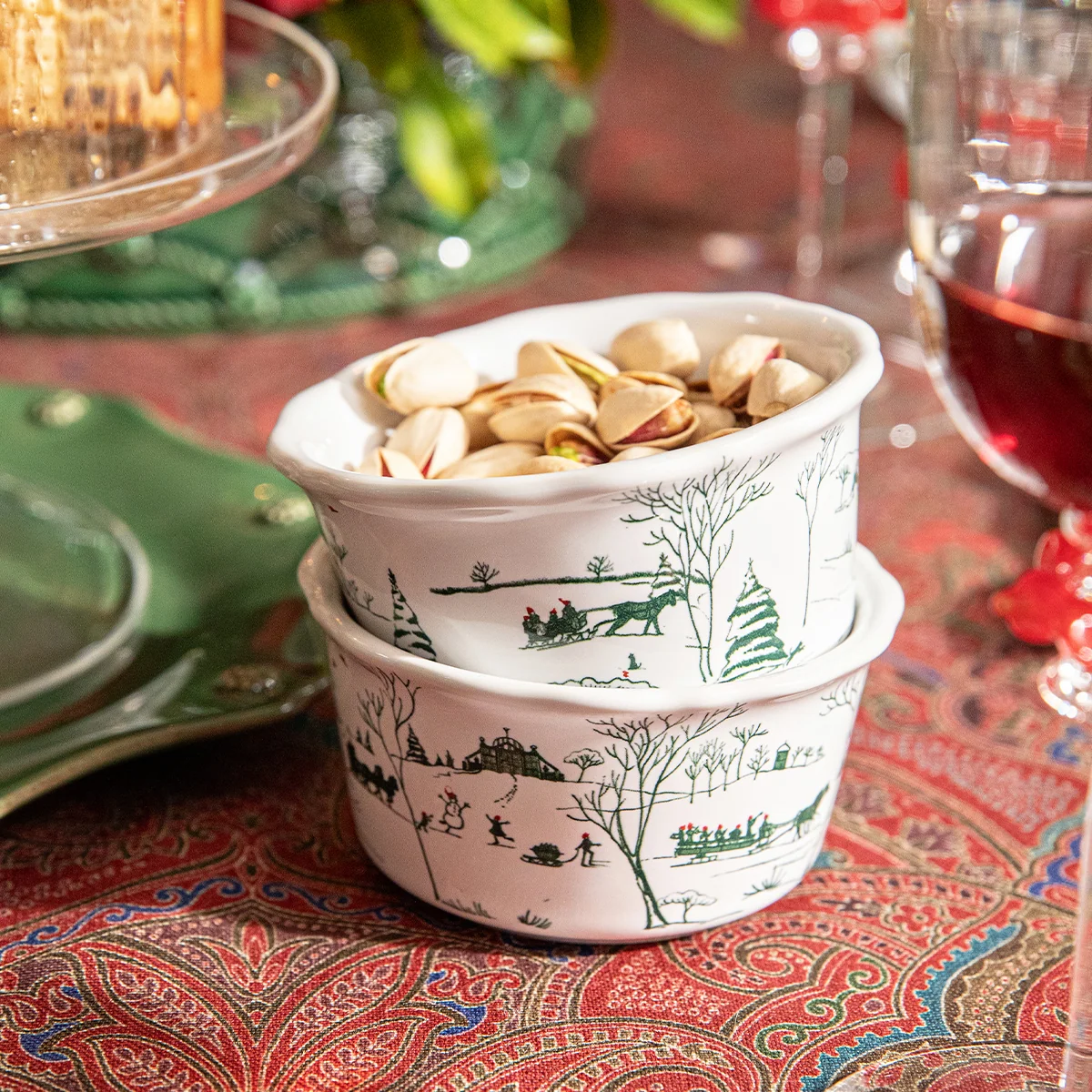 Country Estate Winter Frolic Ramekin - Image 3