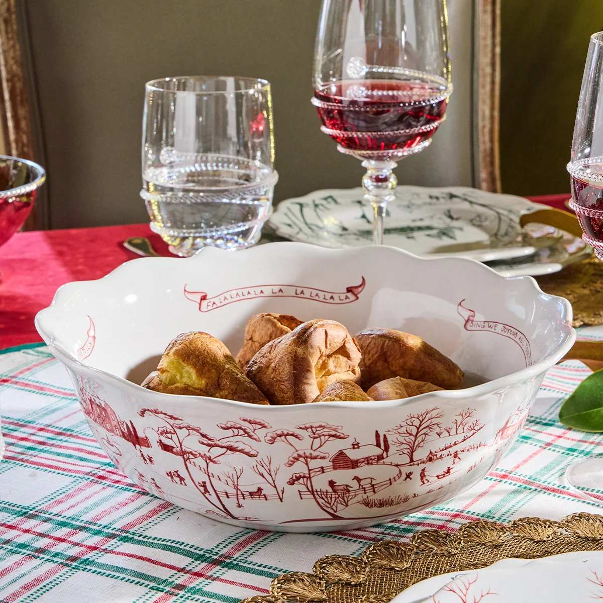 Country Estate Winter Frolic 11″ Serving Bowl