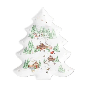 Berry & Thread North Pole 15″ Tree Platter
